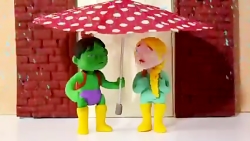 کارتون شاد کودکانه : چتر زیر ب...