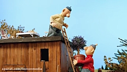 کارتون پت و مت  اسیاب بادی