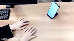 کیبرد نامرئی مبتنی بر هوش مصنو...