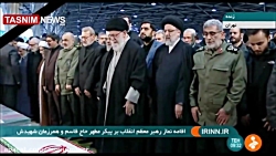 گریه های رهبر انقلاب برای حاج...