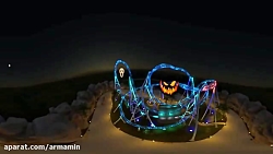 ترن هوایی برای شب هالووین دنبا...