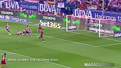 لیونل مسی و گلها و حرکات بی نظ...