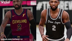 مقایسه گرافیکی NBA2K18 در ps4