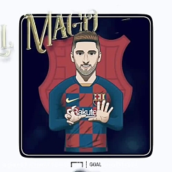 موتور گلزنی لیونل مسی با زدن 4...