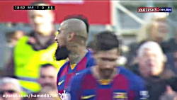 خلاصه بازی بارسلونا و ایبار