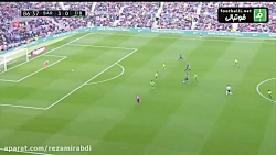 گل چهارم بارسلونا به ایبار(پوک...