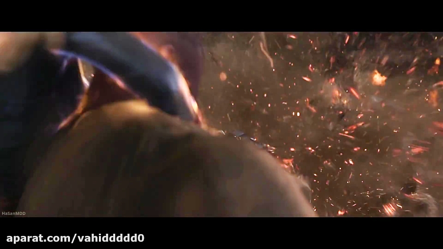 سکانس کشته شدن thanos در فیلم Avengers Endgame
