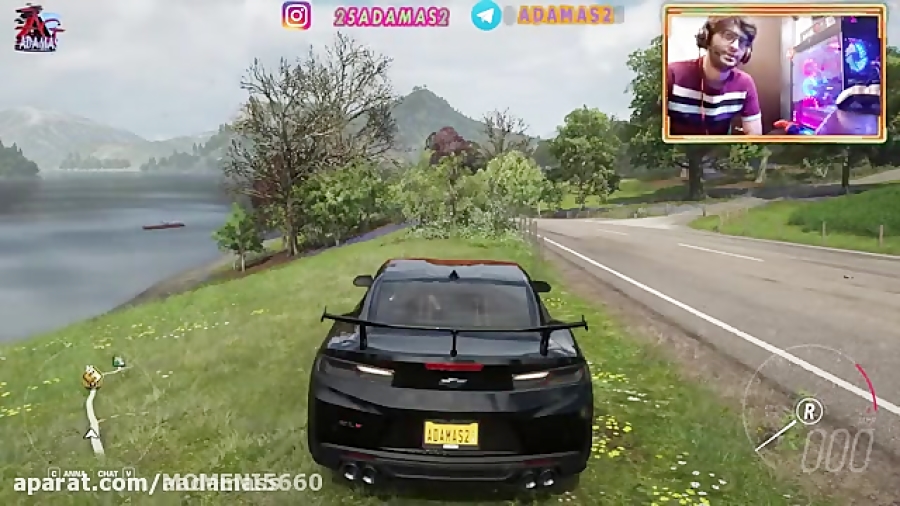 گیم پلی بازی ( Forza Horizon 4 ) ماشین شورلت کامارو 2018 توسط ADAMAS GAMER