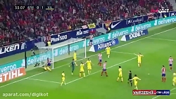 خلاصه بازی اتلتیکومادرید 3 - 1...