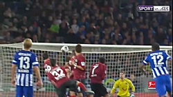 گل های برتر بوندسلیگا با ضربه...