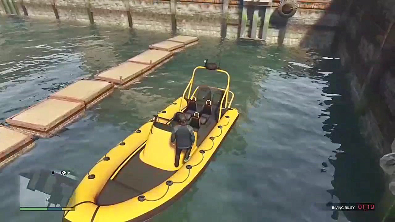 مکان قایق زیبا کپسول اکسیژن(gtav) بررسی لک صورت