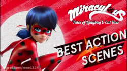 بهترین اکشن های لیدی باگ !! می...