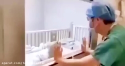 بچه ای که مبتلا به ویروس کرونا...