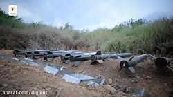 لحظه شلیک راکت و موشک جهاد اسل...