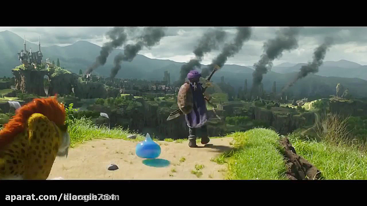 تریلر انیمیشن تلاش اژدها: داستان شما Dragon Quest: Your Story 2019 زمان70ثانیه