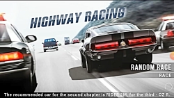 گرافیک خارق العاده بازی car x Highway racingبرای اندروید