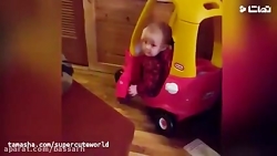 کلیپ های خنده دار از بازیگوش ه...