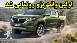 پژو رو هم وانت کردن !!