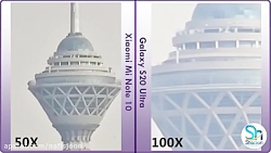 مقایسه دوربین و تست زوم گلکسی...