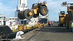 حوادث وحشتناک از سقوط جرثقیل ه...