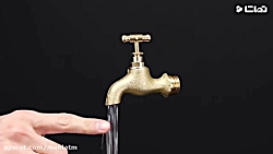 شعبده بازی با آب که چشمان شما...