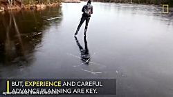 فقط صــــداش! اسکیت سواری بر ر...