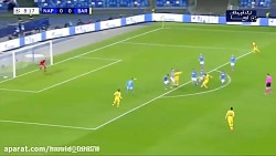 خلاصه بازی ناپولی - بارسلونا