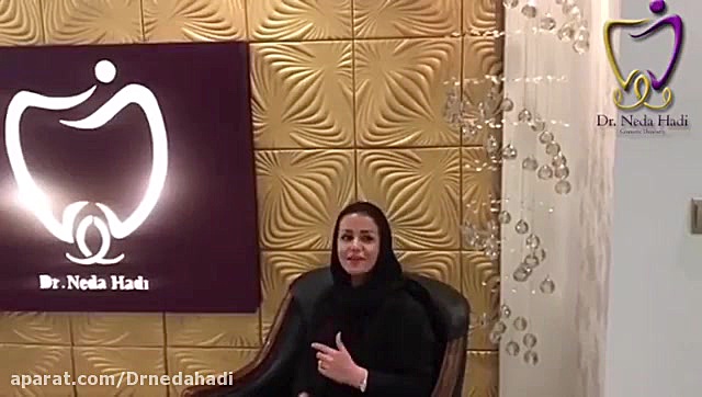 اصلاح فرم دندان ها با ونیر کامپوزیت دکتر ندا هادی-دندانپزشک زیبایی