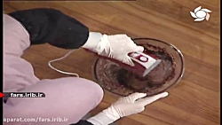 آموزش تزیین " کیک تولد شکلاتی...