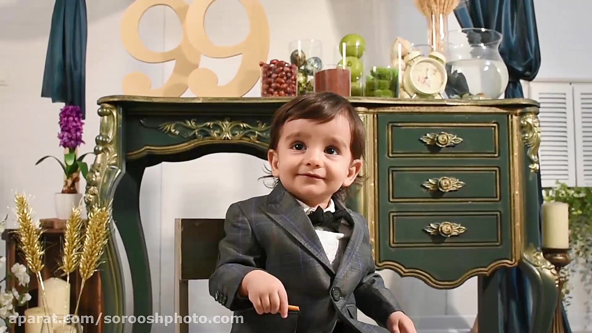 پشت صحنه عکاسی کودک در نوروز 99 پریناز ایزدیار