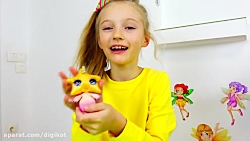 پولینا و اسباب بازی های جدید