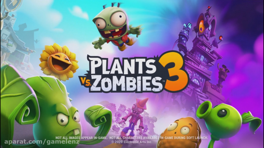 تریلر انتشار بازی Plants vs. Zombies 3