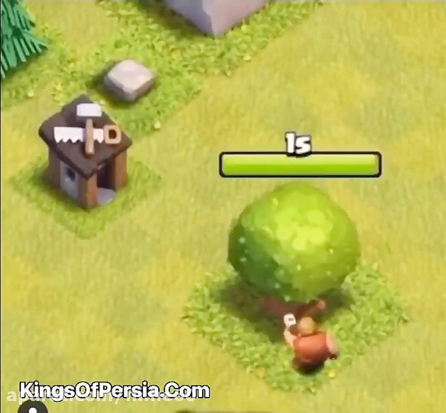 کارگر کلش اف کلنز ولی باید بره...