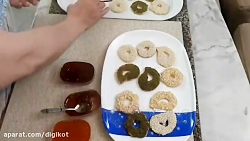 طرز تهیه شیرینی مشهدی مربایی