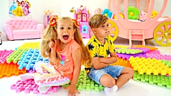 ماجراهای دیانا - بازی با بلوک...