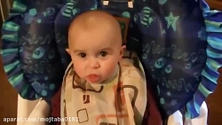 گریه ی غمگین بچه کوچولو