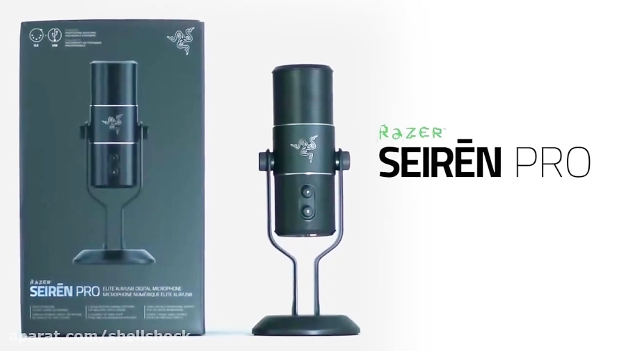 آنباکسینگ و بررسی میکروفون Razer Seiren X