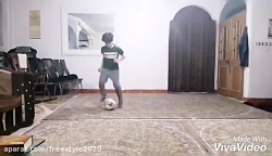 آموزش فوتبال نمایشی توسط رسول مزروعی اصفهان