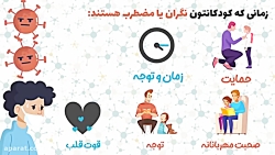 راهکارهای کاهش استرس کودکان در...