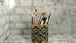 آموزش ساخت جا قلمی