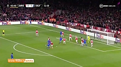 خلاصه لیگ اروپا: آرسنال 1-2 المپیاکوس (مجموع 2-2 و صعود المپیاکوس)