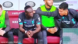 عصبانیت بازیکنان فوتبال بعد از...