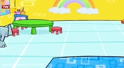 مهد کودک خانم زرافه  بچه پر در...