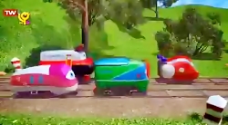 کارتون قطارها  سفر به ماه