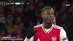 خلاصه بازی آرسنال -2 المپیاکوس