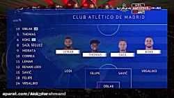 خلاصه بازی اتلتیکو مادرید 1-0...
