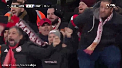 خلاصه بازی آرسنال 1_2 المیپاکو...