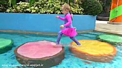دیانا و بازی توی پارک آبی  دیا...