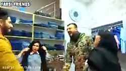 دوربین مخفی مشتری خارجی و مترج...