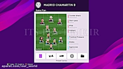 بهترین ترکیب رئال مادرید در PE...